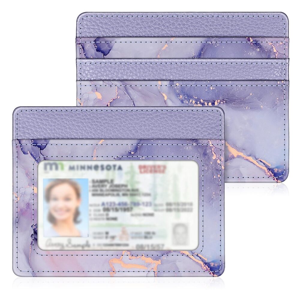 3268 Slim Minimalist Front Pocket Wallet, RFID Blocking Credit Card Holder